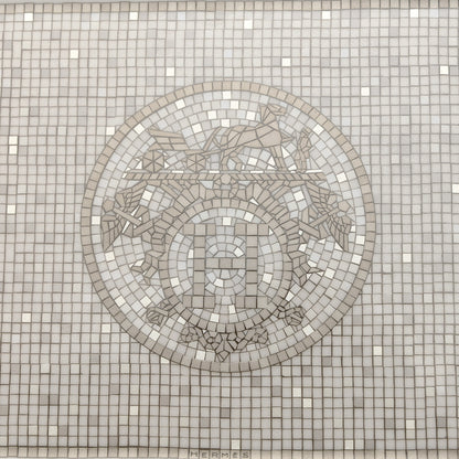 Hermes Porcelain Mosaique au 24 Platine Sushi Plate 5 of 7