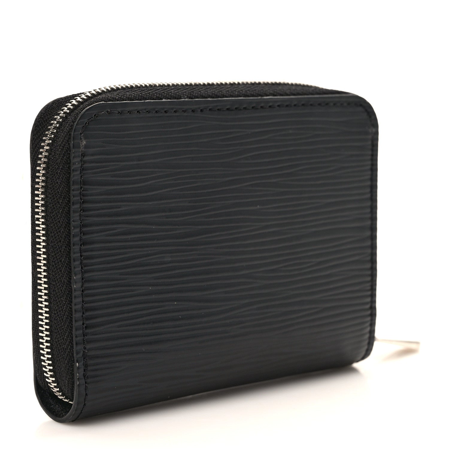 Louis Vuitton Epi Zippy Coin Purse Black 3 of 7