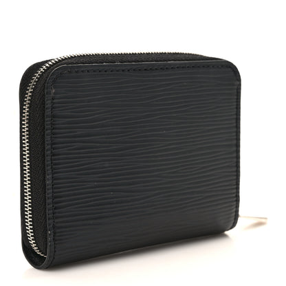 Louis Vuitton Epi Zippy Coin Purse Black 3 of 7