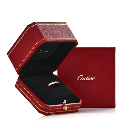 Cartier 18K Yellow Gold 2.5mm Maillon Panthere Wedding Band Ring 52 6 5 of 5