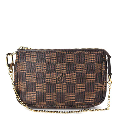 Louis Vuitton Damier Ebene Mini Pochette Accessories 1 of 6