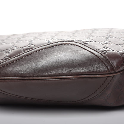 Gucci Guccissima Large Princy Hobo Dark Brown 8 of 8