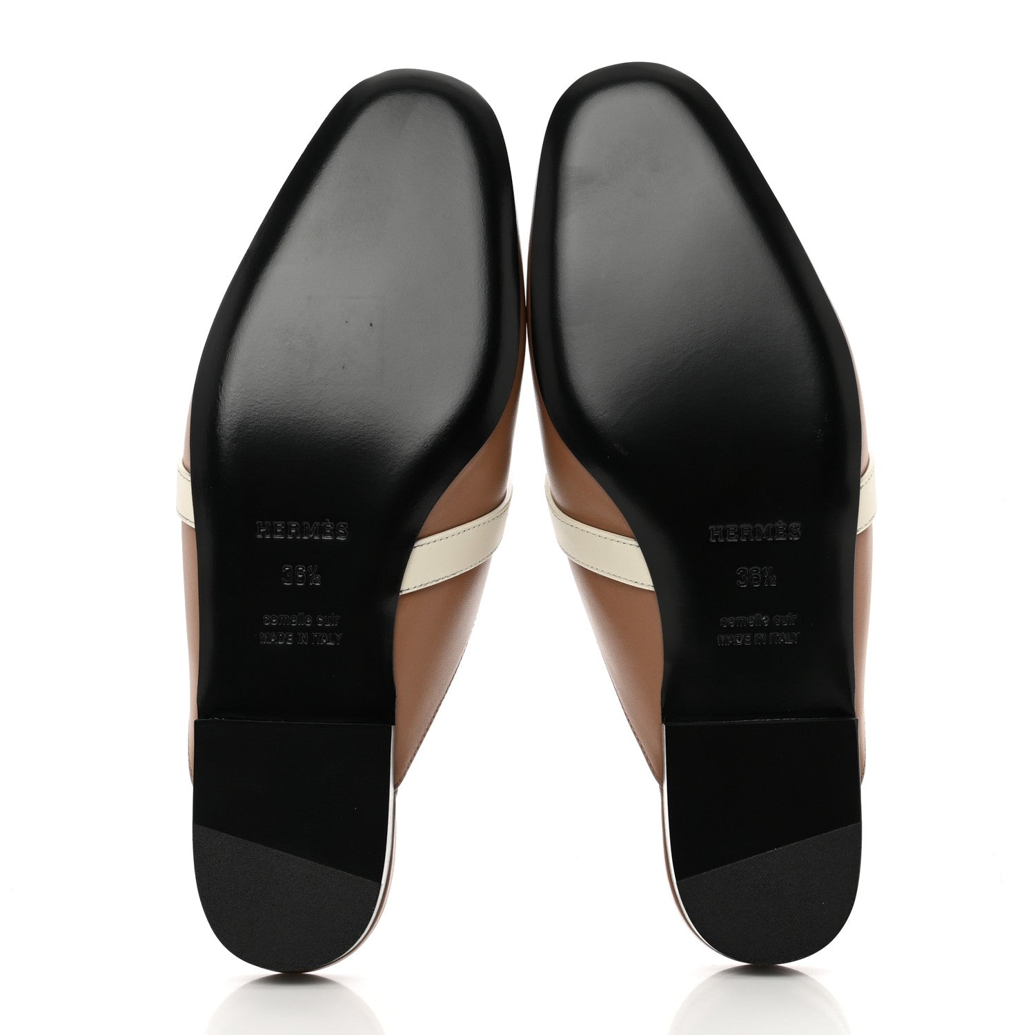 Hermes Goatskin Oz Mules 36.5 Rose Perle Multicolor 5 of 8