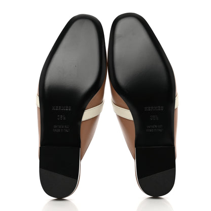Hermes Goatskin Oz Mules 36.5 Rose Perle Multicolor 5 of 8