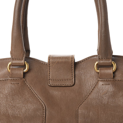 Saint Laurent Sheepskin Medium Cabas ChYc Taupe 15 of 16