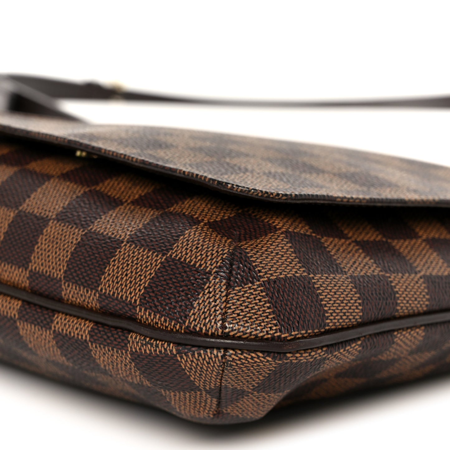 Damier Ebene Musette Salsa Long Strap