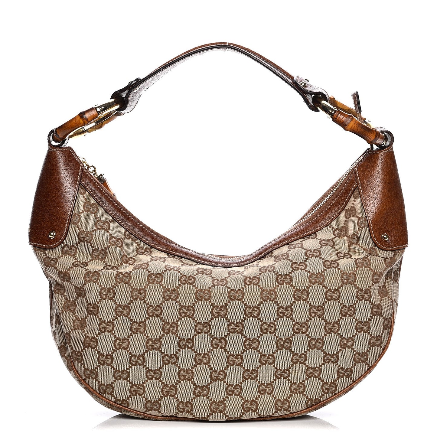 Monogram Bamboo Ring Hobo Brown