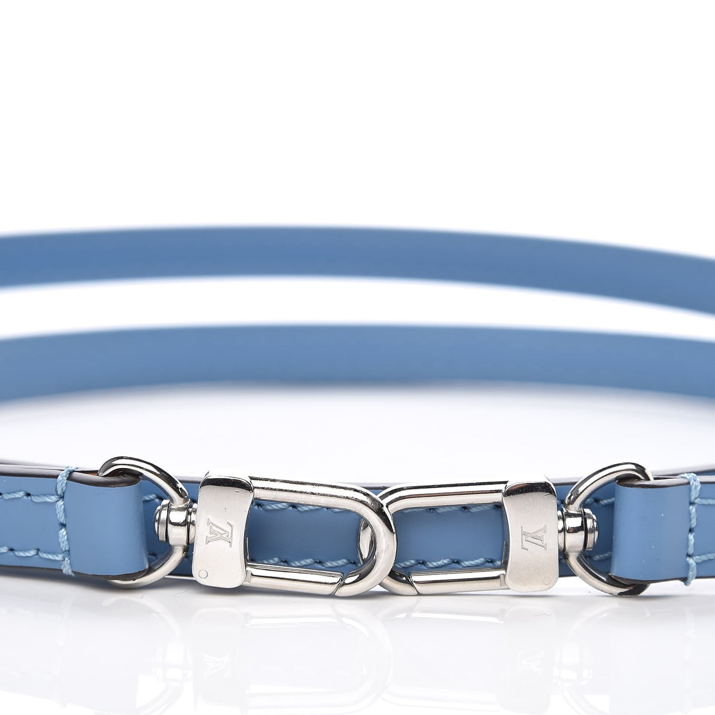 Calfskin Louise PM Shoulder Strap Bleuet