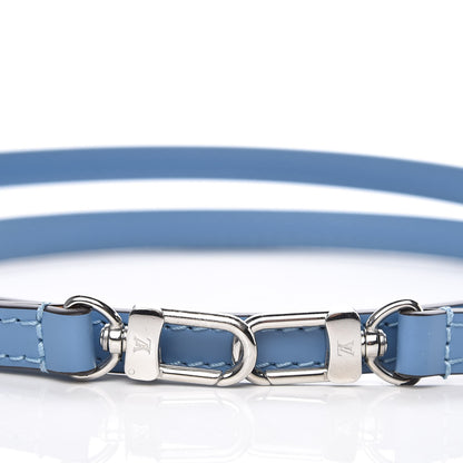 Louis Vuitton Calfskin Louise PM Shoulder Strap Bleuet 3 of 3