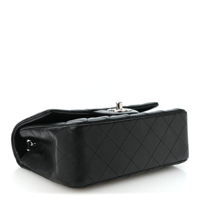 Chanel Lambskin Quilted Mini Rectangular Flap Black 4 of 11
