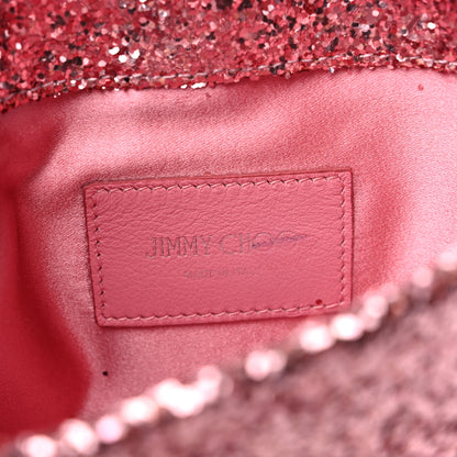 Jimmy Choo Glitter Crystal Galactica Titania Clutch Candyfloss 7 of 11