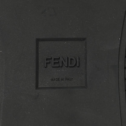 Fendi Jersey Vitello Mens Low Top Sneakers 10 Bora Verde Fluo New Indigo 6 of 8