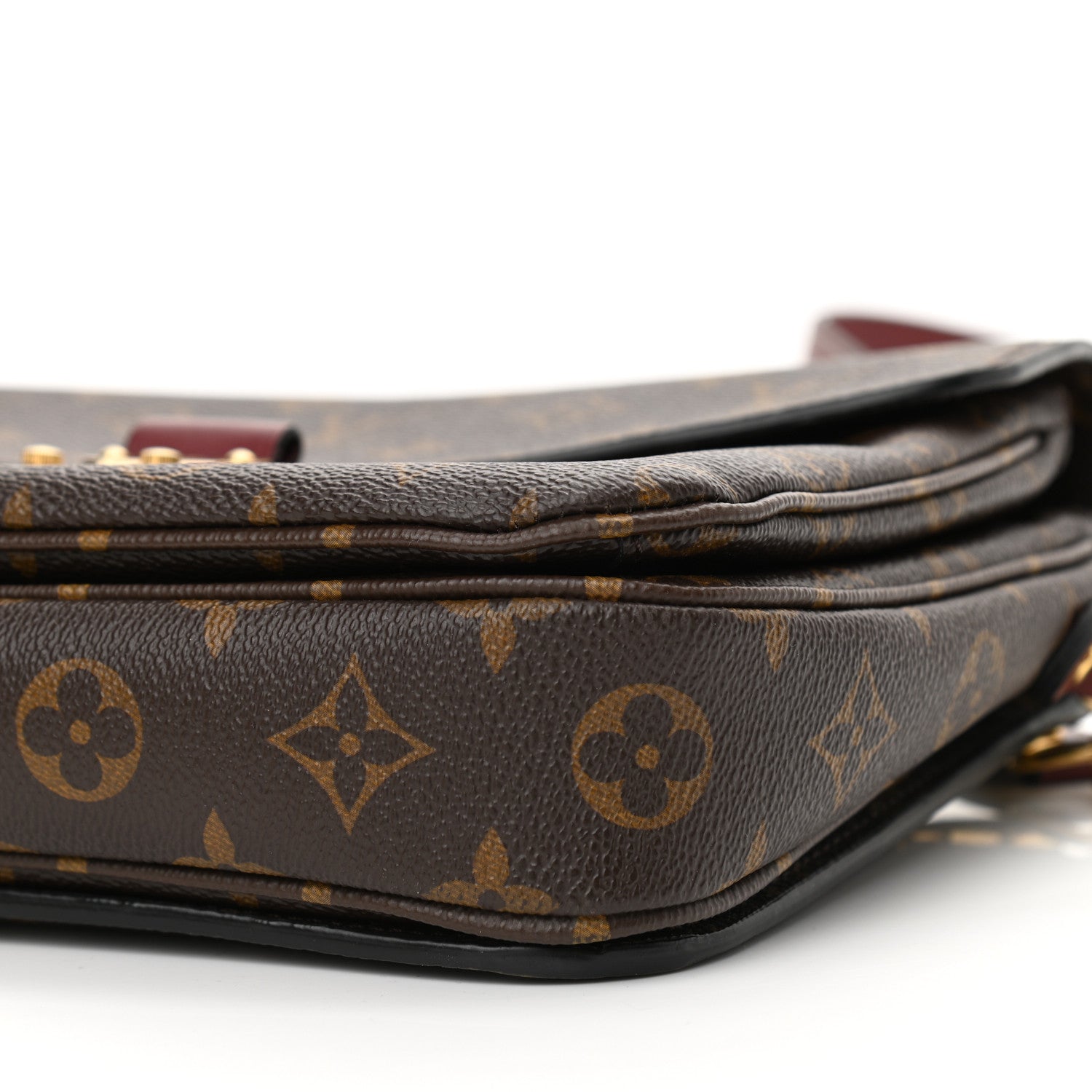 Louis Vuitton Monogram Braided Pochette Metis Safran 9 of 9