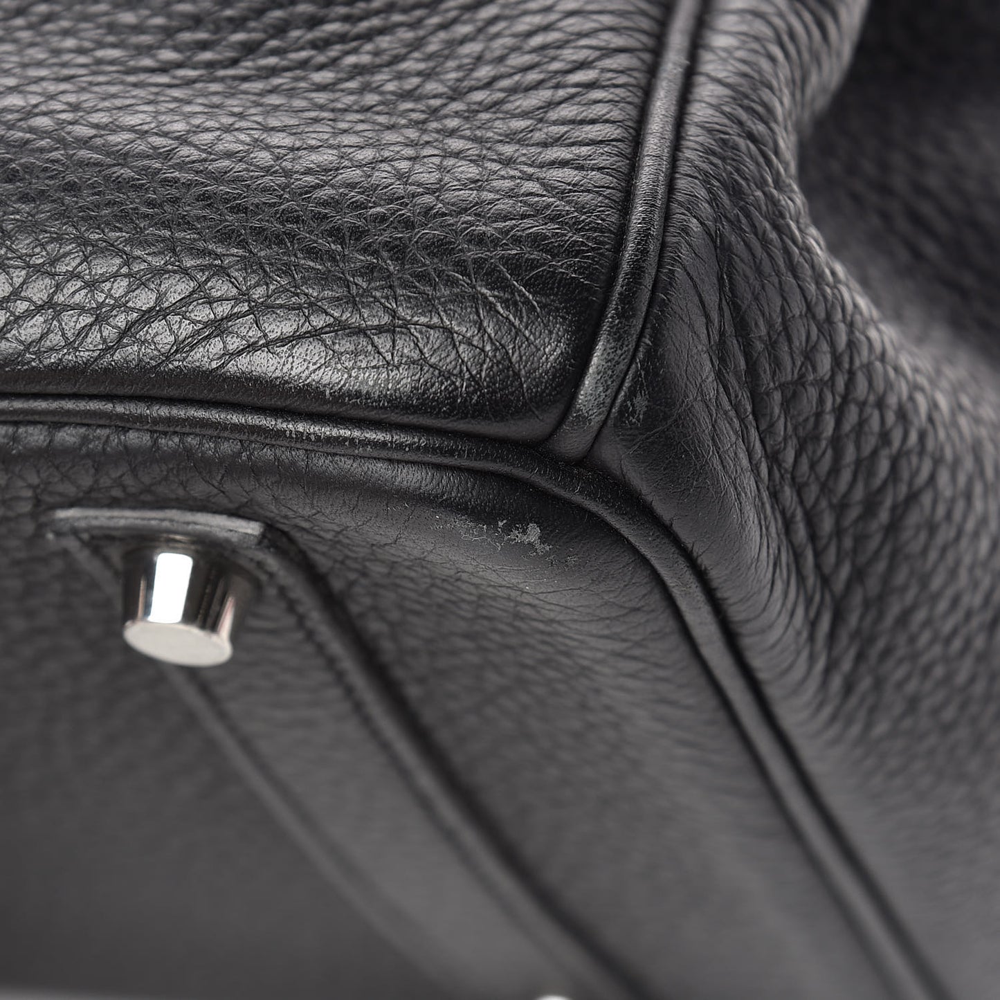 Taurillon Clemence Birkin 35 Black