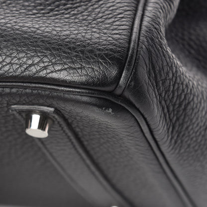 Hermes Taurillon Clemence Birkin 35 Black 37 of 37