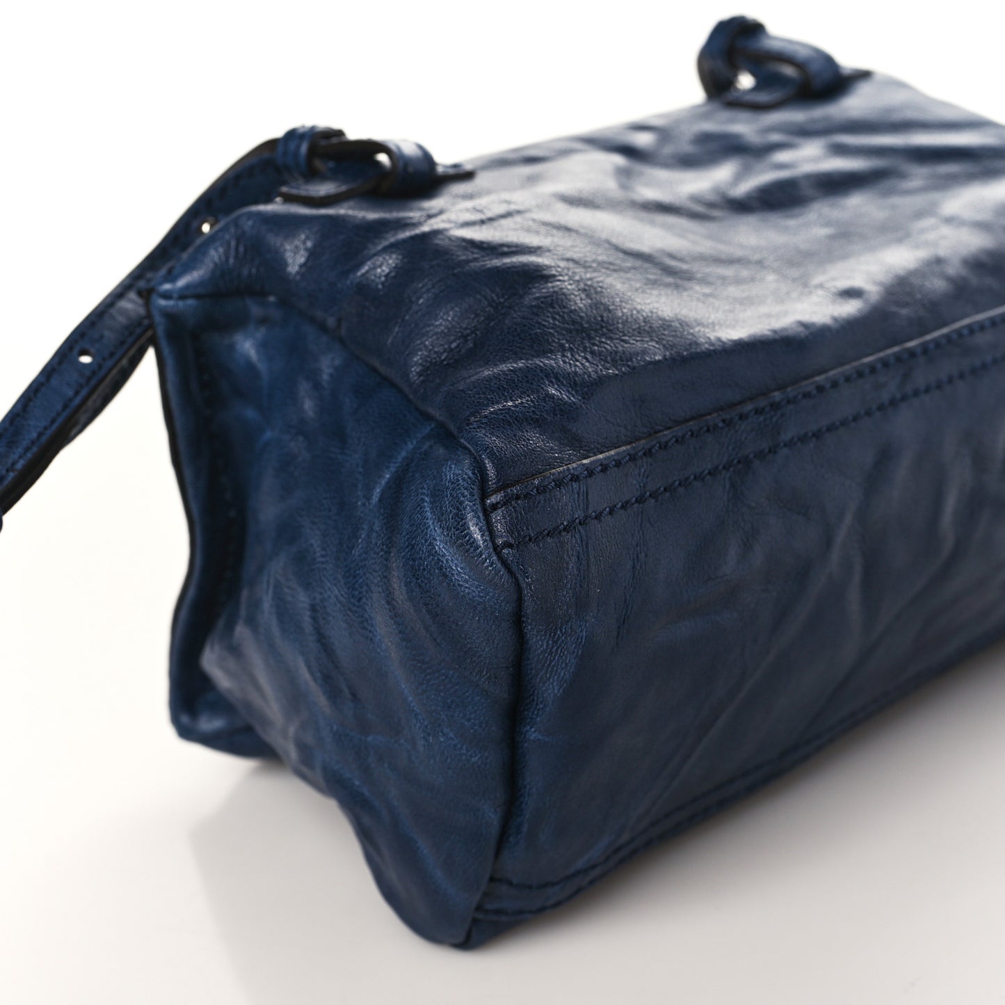 Tumbled Sheepskin Mini Pandora Navy
