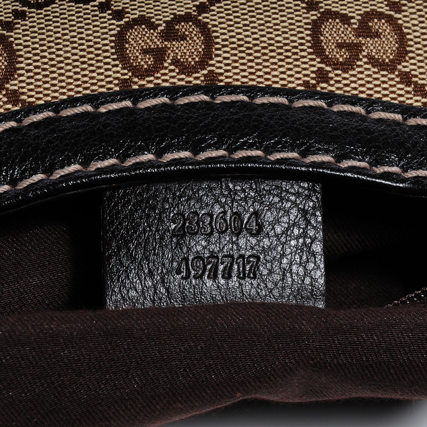 Monogram New Ladies Web Large Hobo Brown