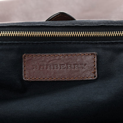 Burberry Soft Calfskin House Check Big Crush Tote Brown Ochre 6 of 21