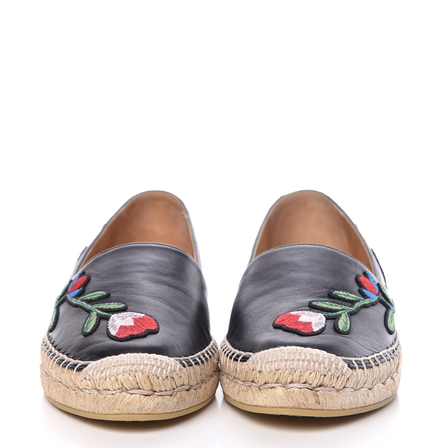 Nappa Ophelia Espadrilles 38.5 Black