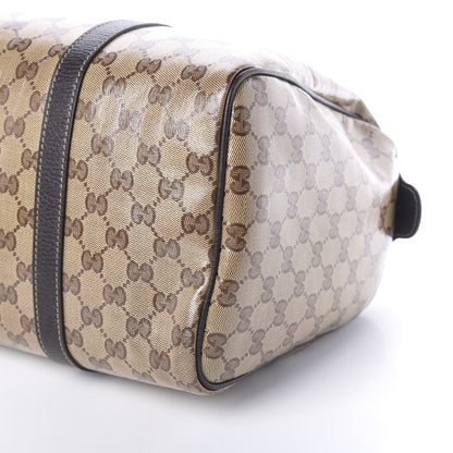 Gucci Crystal Monogram Medium Joy Boston Dark Brown 8 of 8