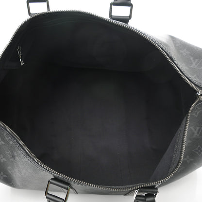 Louis Vuitton Monogram Eclipse Keepall Bandouliere 45 5 of 7