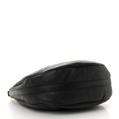 Gucci Guccissima Medium GG Twins Hobo Black 4 of 14