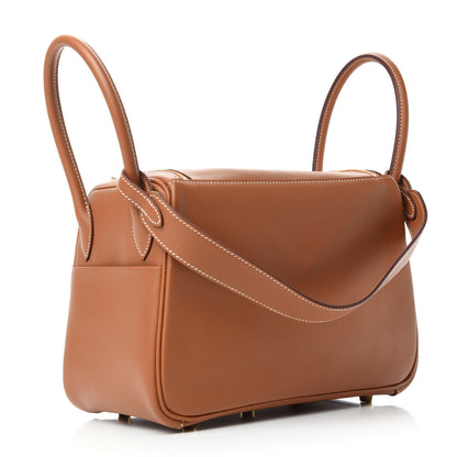 Hermes Evercolor Lindy 26 Gold 3 of 11