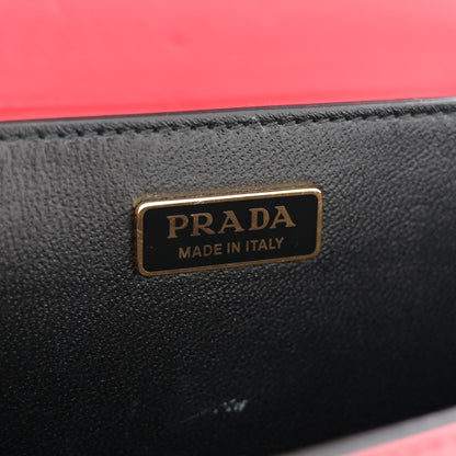 Prada City Calfskin Saffiano Cahier Hearts Bag Fuoco Black 7 of 12