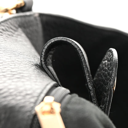 Salvatore Ferragamo Grained Calfskin Tote Black 11 of 18