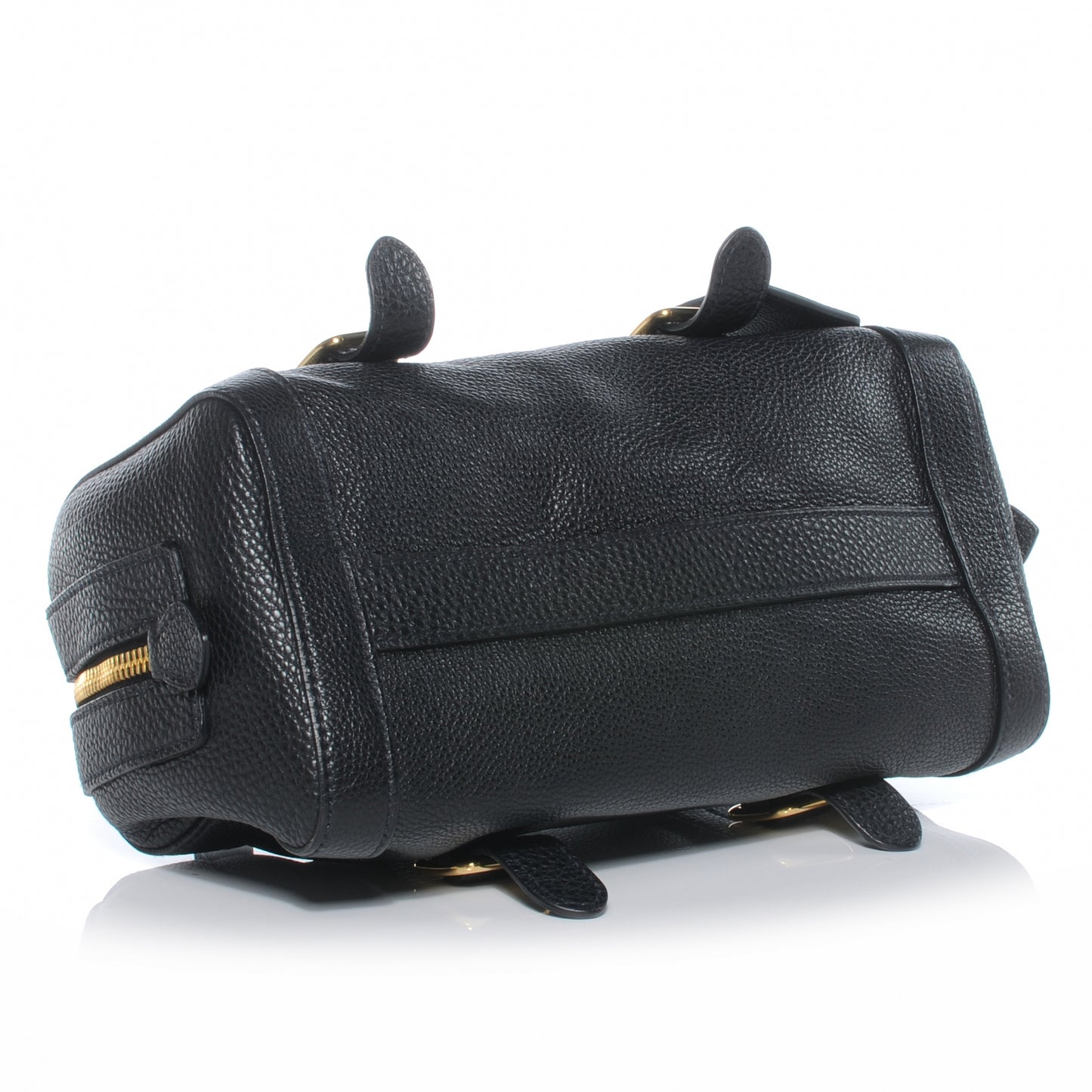 Vitello Daino Buckle Bag Nero Black