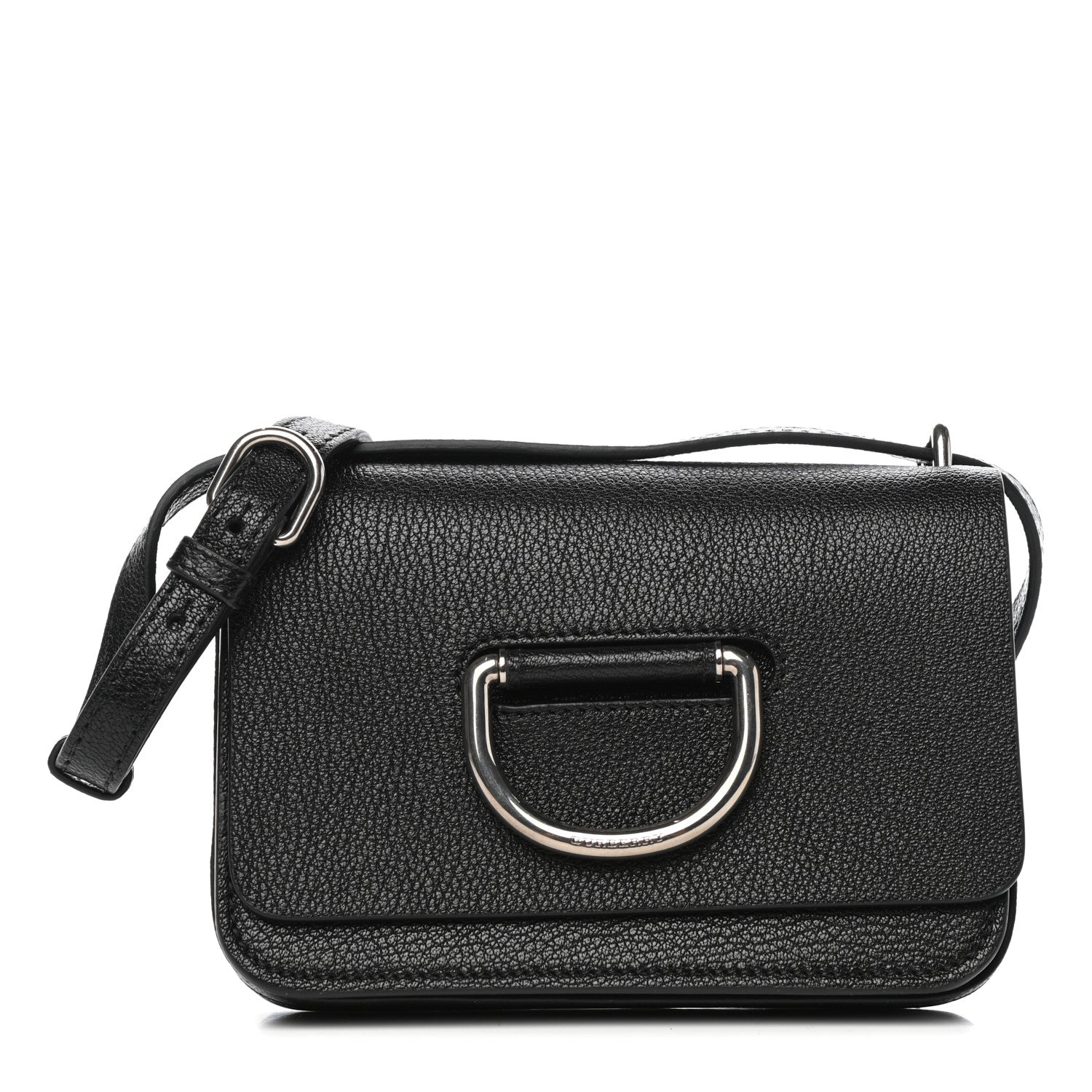 Burberry Goatskin Mini D-Ring Bag Black 1 of 10