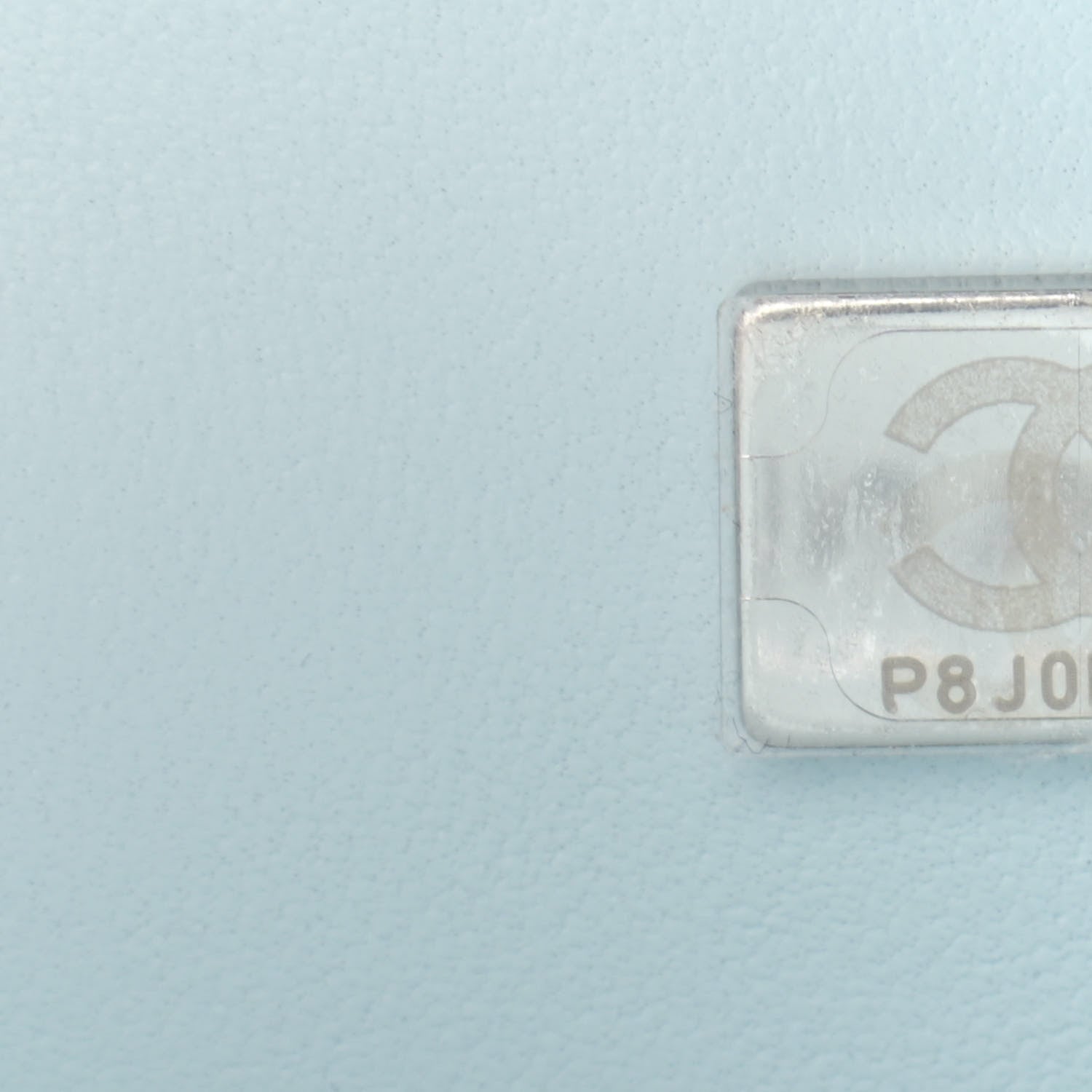 Chanel Caviar Quilted Medium Double Flap Light Blue 7 of 11