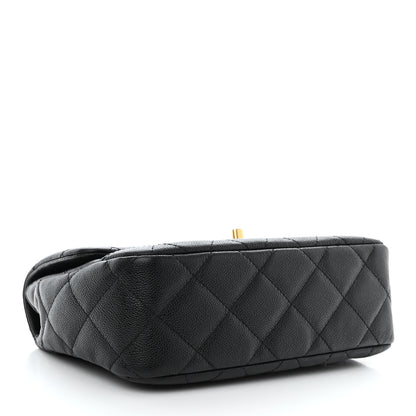 Chanel Caviar Quilted Sweetheart Flap Black 4 of 11