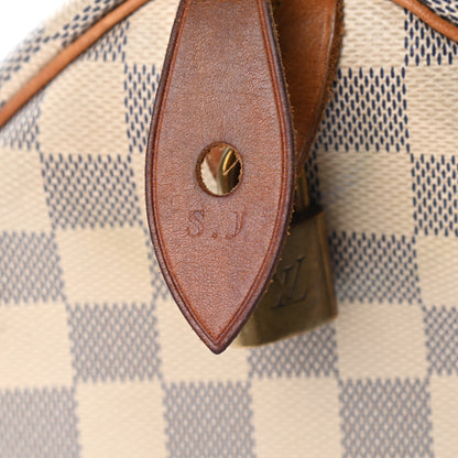 Louis Vuitton Damier Azur Speedy 35 6 of 8
