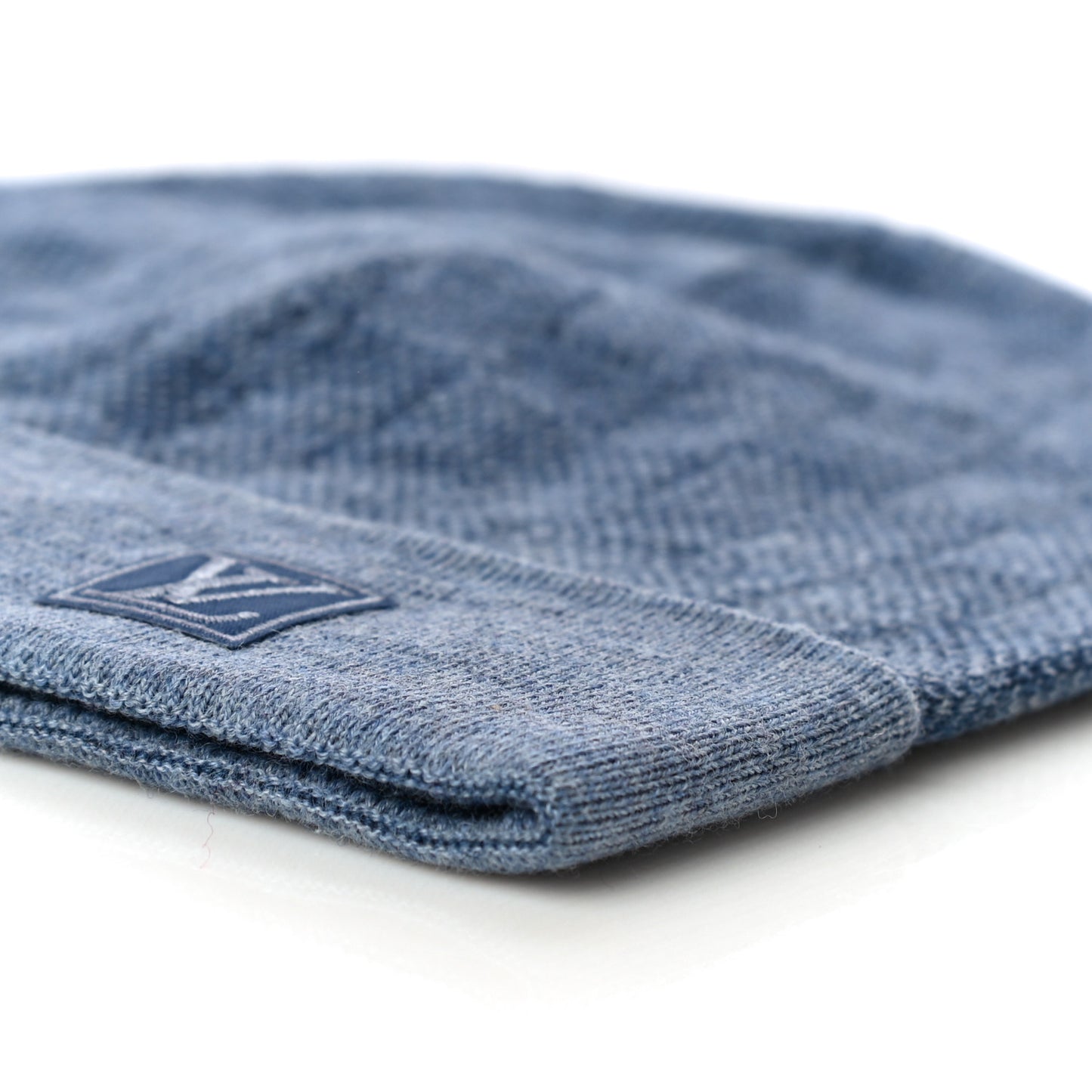 Wool Petit Damier Hat NM Light Blie