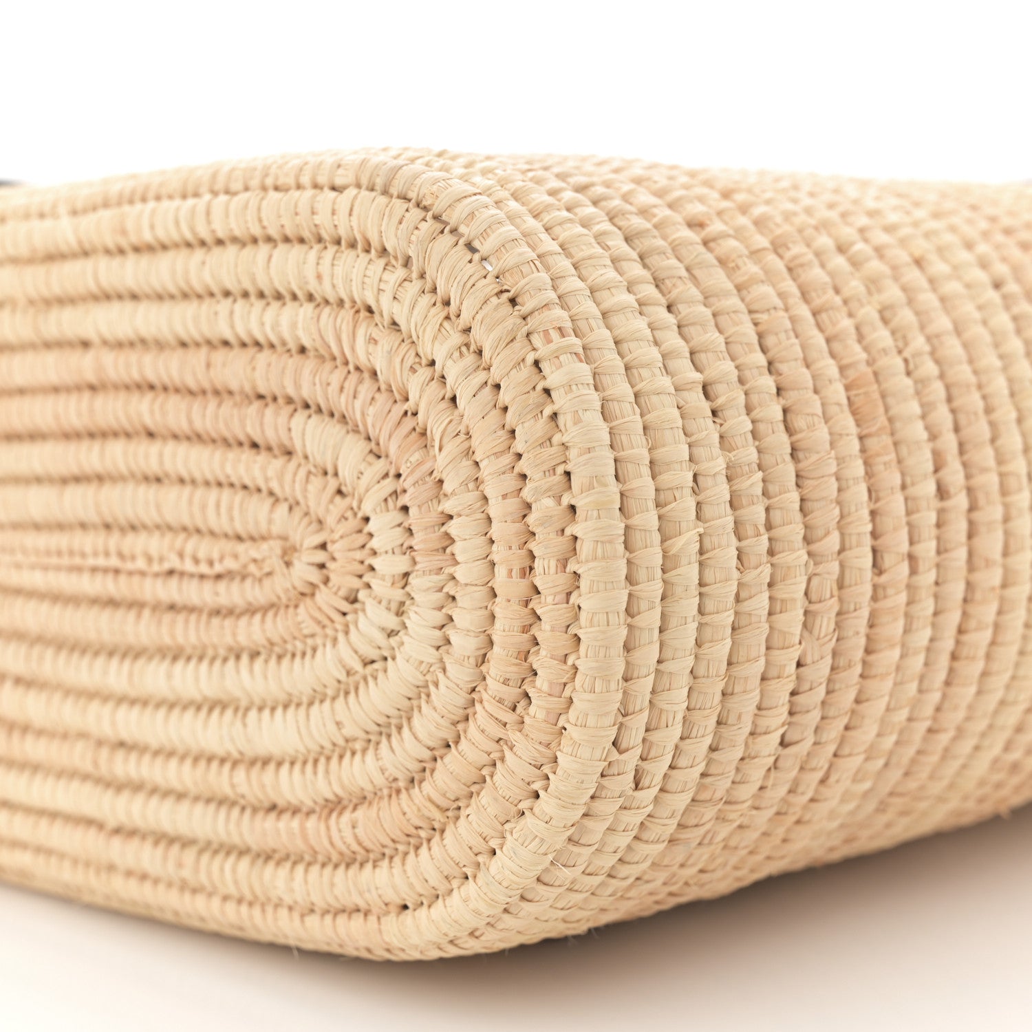 Loewe Raffia Small Square Basket Tote Bag Natural Tan 9 of 9