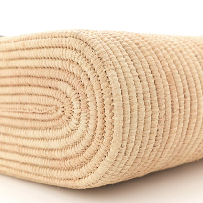 Loewe Raffia Small Square Basket Tote Bag Natural Tan 9 of 9