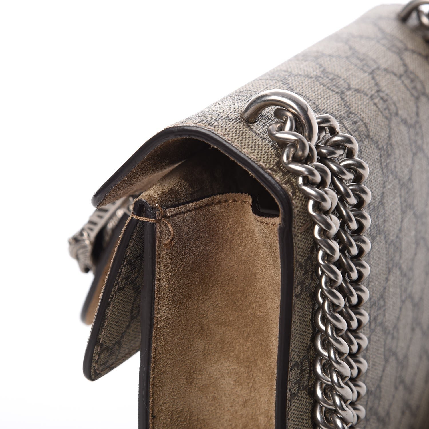Gucci GG Supreme Monogram Mini Dionysus Shoulder Bag Taupe 8 of 8