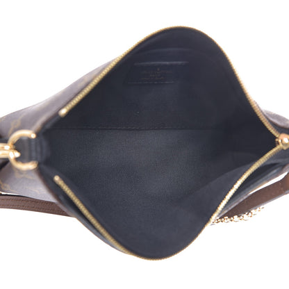 Louis Vuitton Monogram Pallas Clutch Black 6 of 9