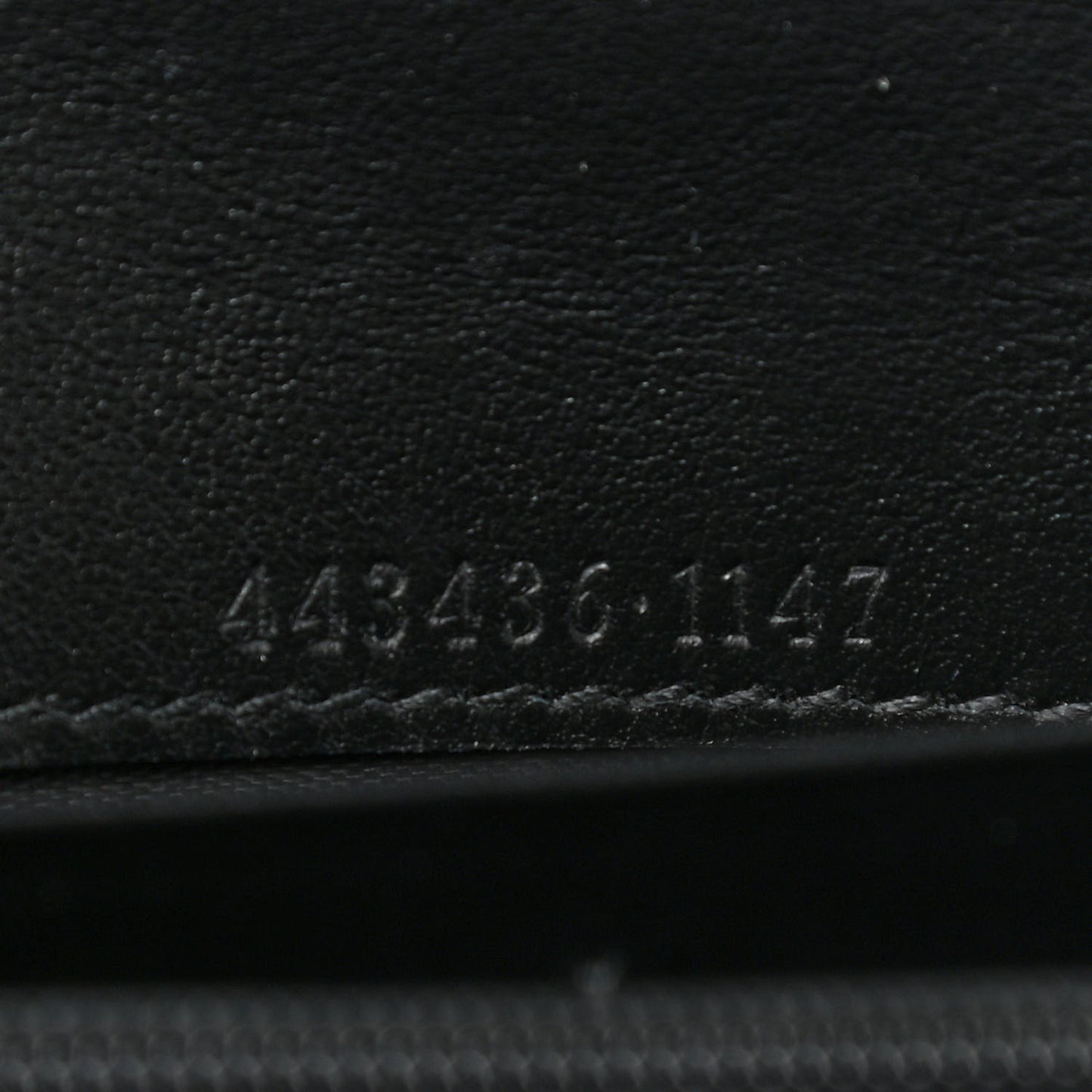 Calfskin Matelasse GG Marmont Continental Wallet Black