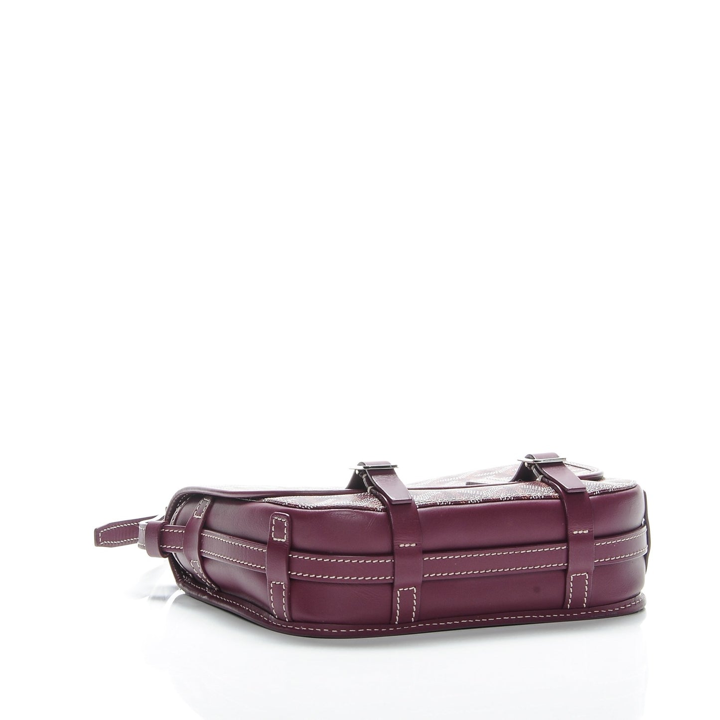 Goyardine Belvedere PM Messenger Bag Burgundy