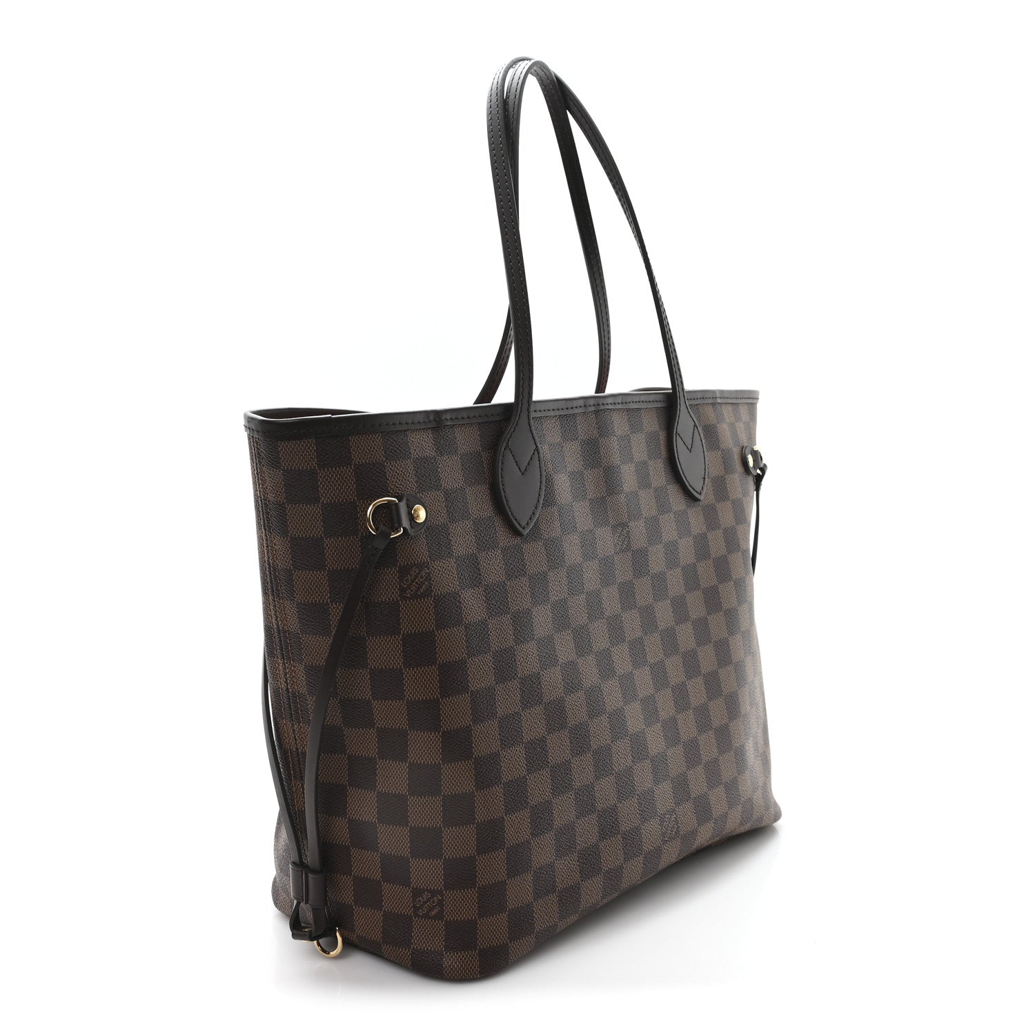 Louis Vuitton Damier Ebene Neo Neverfull MM Rose Ballerine 4 of 10