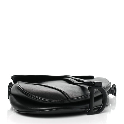 Christian Dior Ultra Matte Calfskin Saddle Bag Black 4 of 16