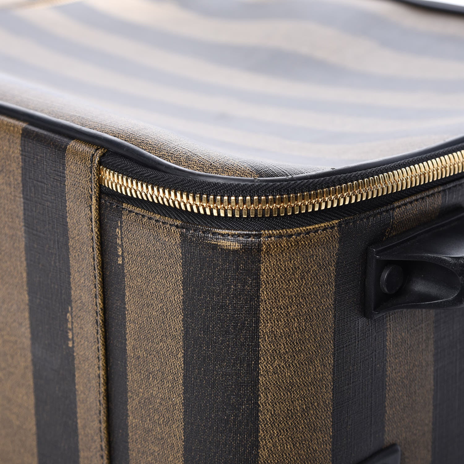 Fendi Pequin Spalmati Carry On Luggage Tobacco 12 of 14