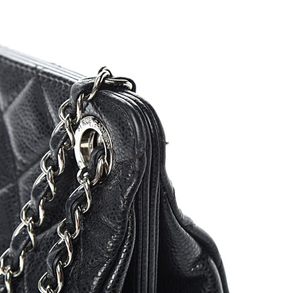 Chanel Caviar Quilted Timeless CC Shopping Tote Black 14 of 16
