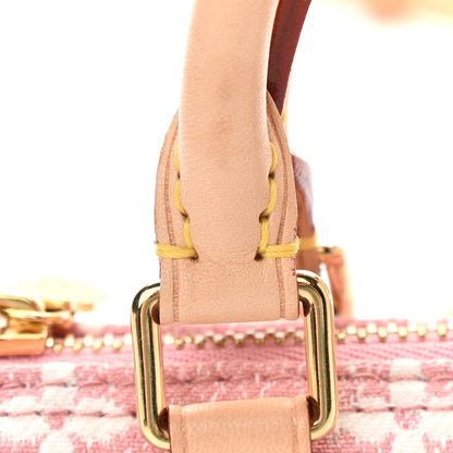 Louis Vuitton Monogram Jacquard Denim Nano Speedy Bandouliere Pink 10 of 10
