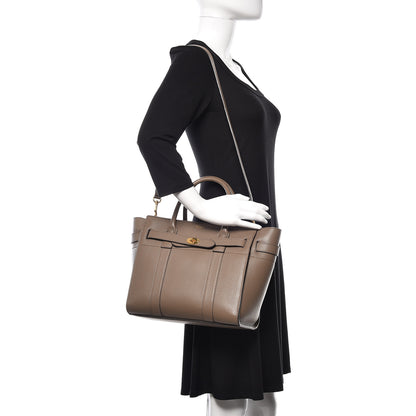Mulberry Small Classic Grain Small Bayswater Zip Tote Clay 2 of 9