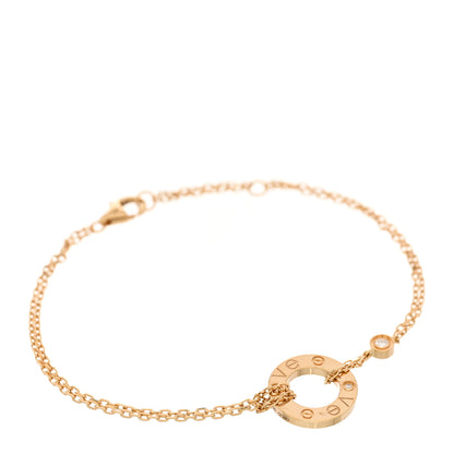 Cartier 18K Yellow Gold Diamond LOVE Bracelet 1 of 4