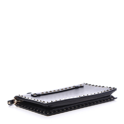 Valentino Garavani Nappa Rockstud Wristlet Clutch Black 3 of 10