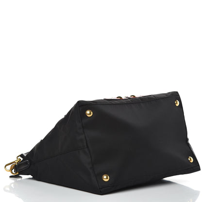 Prada Nylon Tessuto Saffiano Robot Tote Bag Black Mimosa 4 of 8